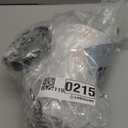 METWET 2-Light Bathroom Light Fixtures, Black and Gold Vanity Lights, Double Wall Sconce with Flared White Fabric Shade, Modern Sconces Wall Lighting for Hallway Bedroom Stairway, VL837-KG-2