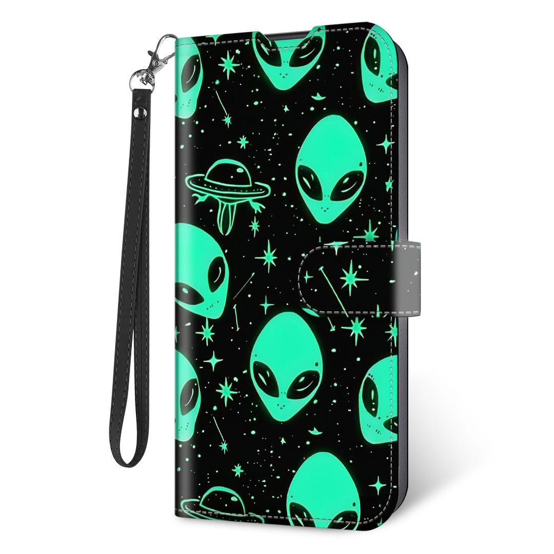 KUJKBFWJ Wallet Case for Samsung Galaxy S25 with RFID Blocking Credit Card Holder, Pink Sky Camo Tree, Flip PU Leather Magnetic Closure Wrist Strap Phone Cover for Samsung Galaxy S25, (Pink )