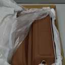 Premium Leather Car Seat Gap Filler Organizer, Universal Fit Accessories for Women/Men Interior, Center Console Organizer with Card Slots for Car, SUV, Truck (Brown, 1 Pack)