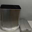 iTouchless 13 Gallon Wings-Open Kitchen Trash Can with Lid and Odor Filter, Stainless Steel, Dog Proof Automatic TrashCan Garbage Bin for Home Office Work Bedroom Living Room Garage Slim Wastebasket