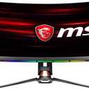 MSI Non-Glare Ultra Wide 21: 9 Aspect ratio 3440 X 1440 (Uwqhd) 144Hz Refresh Rate 1ms HDR 400 3K Resolution 34" Freesync Curved Gaming Monitor (OPTIX MPG341CQR),Black