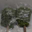 Artificial Boxwood Ball Bush with Spike, 24inch Faux Boxwood Topiary Ball Tree for Outdoor (2Pack)