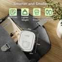 Portable Label Maker Machine P10Pro - Wireless Bluetooth Label Printer with Tape Included, Multiple Templates, Easy to Use for Office and Home Organization, USB RechargeableWhite