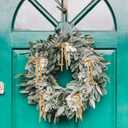 24Pcs Khaki Velvet Christmas Tree Bows Ornaments Vintage Velvet Ribbon Bows for Tree Garland Wreath Indoor Outdoor Christmas Decor Xmas Decorations 3/8" Wide, 5 * 7 inch