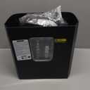 Bonsaii Paper Shredder for Home Use, 3.4 Gal Wastebasket, 6 Sheet Crosscut Paper Credit Cards, Staples, and Clips Shredder for Home Office Use, Portable Handle Design (C237-B New Version)