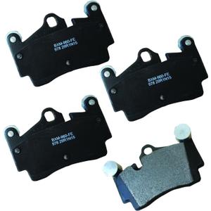 Bendix Premium SBM978 Semi-Metallic Rear Brake Pads for Audi Q7 2015-2007, Porsche Cayenne 2006-2003, Cayenne 2010-2008, Volkswagen Touareg 2010-2004