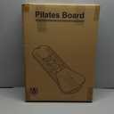 Pilates Board,Multifunctional Rebound Abdominal Board,Foldable Pilates Reformer Set, Ab Core Trainer Machine,Ab Exercise Board,Abs Workout Equipment for Women Home Gym Equipment (Black)