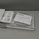 Daisypower Dryer Vent Window Kit, Adjustable Window Vent Kit with Outdoor Dryer Vent Cover,4 Inch Hood for Exhaust Ventilation