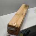 658 Tips Artificial Pencil Christmas Tree Halloween Tree, 6ft Pure Black Skinny Xmas Tree with Metal Stand Perfect for Christmas/Halloween/Easter/Parties/Holiday Indoor Outdoor Decoration