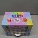 24 Colors Tie Dye Kit, Tie Dye Set for Kids, Pre-Filled Bottles, Non Toxic Permanent Fabric Dye Art Set, Easy DIY Fabric Art - Create Fun (24 Colors)