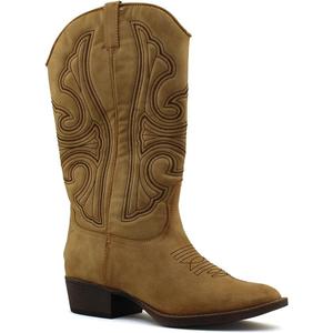 BEACH by Matisse Women's Legend Western Mid-Calf Boot (8.5, Natural)