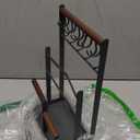 ProCase Jewelry Organizer Stand Necklace Organizer Earring Holder, 6 Tier Jewelry Stand Necklace Holder with 15 Hooks, Jewelry Tower Display Rack Storage Tree for Bracelets Earrings Rings -Grey