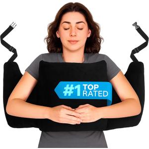 Zomaple Post Mastectomy Pillow, Black  Gentle Chest Protection for Car Rides & Sleep  Reduces Underarm Pressure, Cushions Everyday Bumps, Helps You Relax  Pillow for Mastectomy Recovery Support