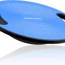 Wobble Exercise Balance Board, No-Skid Surface
Exercise Balance Stability Trainer, Portable Balance Board with Handle for Workout Trainer,No-Skid Surface,15.7"