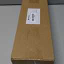 upsimples Acrylic Shelves for Wall Decor, 15" Display Shelf Perfume Organizer for Bathroom, Bedroom, Living Room, Floating Bookshelves for Kids, Clear Brown, 4 Pack