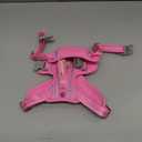 BARKBAY Dog Harness No Pull with ID Tag Pocket - Heavy Duty, Reflective, Easy Control for Large Dogs (Pink, M) (Medium (Chest:22.5-28"))