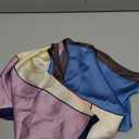 27.5 Inch Silk Feeling Scarf for Women Square Satin Head Scarf Hair Wrap Bandana