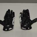 Nxtrnd G1 Pro Men's Football Gloves, Adult Sticky Receiver Gloves (Black, Medium)