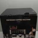 Joy Pebble 15 Bar Espresso Machine with Grinder & Milk Frother, All-in-One Coffee Maker for Home Baristas, 30-Position Grinder, 2.9L Removable Tank,for Cappuccino Latte