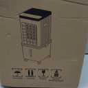 Swamp Cooler, Portable Air Conditioners with 3 wind Modes, 3 Speeds, 3.5-Gallon Water Tank for Evaporative Air Cooler Long Cooling, 45 dB Windowless Air Conditioner 120 Oscillation 4 Ice Packs, 60 inches x 60 inches x 85 inches