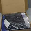 3 Pack Men's Long Sleeve Underscrub Nurse V Neck Scrub Undershirts Fitted Base Layer Tees for Medical Uniforms (Large, Royal Blue, White, Black)