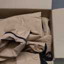 ULTCOVER Waterproof Outdoor TV Cover Double Layers with Clear Front Flap for 50-54 inch Outside Flat Screen Televisions