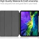 Tablet Cover for Apple iPad Pro 11 1st 2nd 3rd 4th(2018 2020 2021 2022 Release),Folio Stand Lightweight Sleep/Wake Up Leather Case for Apple iPad Pro 11 Gen 1 2 3 4 11" (JTPU-Dark Green)