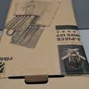 Kitchen Knife Sets With Block, Piklohas 15 Pieces Knife Sets With Magnetic Detachable Knife Holder, High Carbon Steel Damascus Pattern Chef Knife Set With Steak Knives, Ideal For House Warming Gift