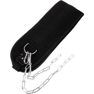 Totority Fitness Dipping Belt Chain for Weightlifting Weighted Pull-up Belt for Strength Training Design for Men and Women Comfortable Support for Dips and Chin-ups