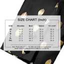 Avanova Women Gold Dot Print Long Sleeve Button Down Shirt Work Business Blouse Top Gold Dot Black XX-Large (XXL)