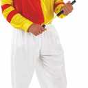 fun shack Horse Jockey Costume for Men, Adult Jockey Halloween Outfit, Equestrian Theme Dress-Up Costume (Small, Red)