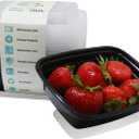 PARTYHIPPO Small Meal Prep Containers Single Lids, 12 OZ 12-pack, Food Storage Bento BPA Free | Stackable | Reusable Lunch Boxes, Microwave/Dishwasher, Freezer Safe,Portion Control