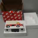 MOMENTS IN TIME Christmas Village Cakes and Coffee Food Truck Lighted LED Street Vendor Scene Battery Operated Holiday Tabletop Dcor Hand-Painted Polyresin Collectible Gift Ready Tabletop Display