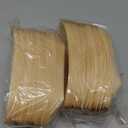 100-Pack Wooden Disposable Plates 7 IN Boat Plates Food Trays Disposable Dessert Plates Disposable Food Boats for Party Weddings Picnic (Actual Size Used: 3.94" D x 2.28" W x 0.79" H)