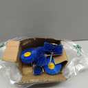 Tioncy 7 Pcs Nylon Wheel Brush Abrasive Grinding Head Nylon Drill Brush with 1/4" Shank, (80 120 180 240 320 400 600) Grits, Sanding Mop Abrasive Wheel for Removal of Rust Corrosion Paint