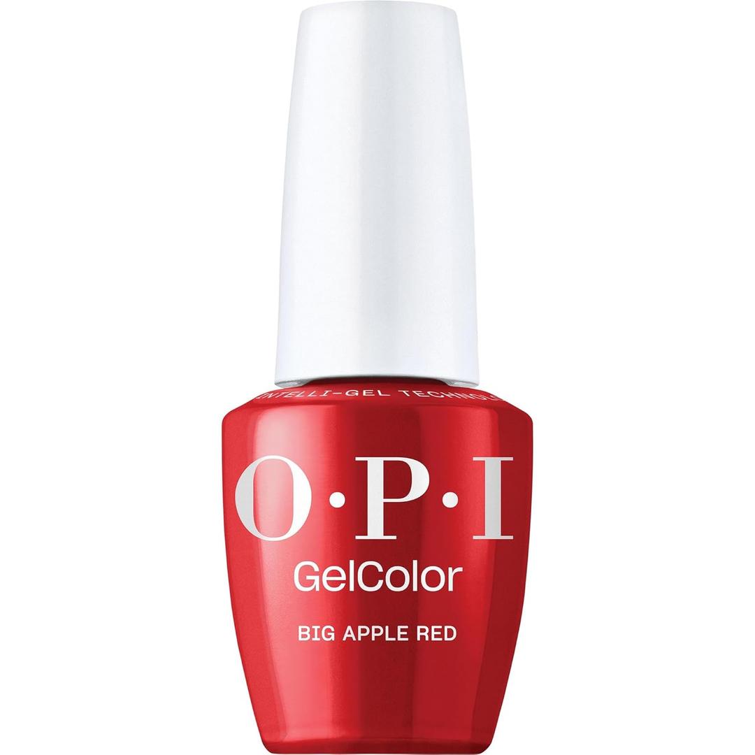 OPI GelColor LED Cure Gel Nail Polish | Red Shades | Salon-Quality Shine, Long-Lasting Wear | Easily Soak Off Removal | Vegan & HEMA Free | 0.5 Fl Oz