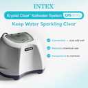 Intex QS500 Krystal Clear Saltwater Chlorine System for Above Ground Pools: Keeps Water Clean and Clear  Reduces Chemical Use  Up to 7000 Gal. Pools