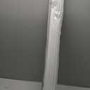 UNISHADES no Drill Cordless Roman Shades for Windows, 33" W × 64" H - 100% Blackout - Linen - Mist White