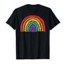 LGBTQ Rainbow Flag Gay Pride LGBT Awareness Ally Vintage T-Shirt Size 2Xl