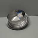 8Inch Chimney Cap,6/7/8/10 Inch Adjustable Stainless Steel Chimney Cap,304 Steel Round Rain Cover with Mesh Screen,Universal Cone Top Roof Cap for Wood/Oil Stove Vent,Weatherproof & Easy Installation (Silver)