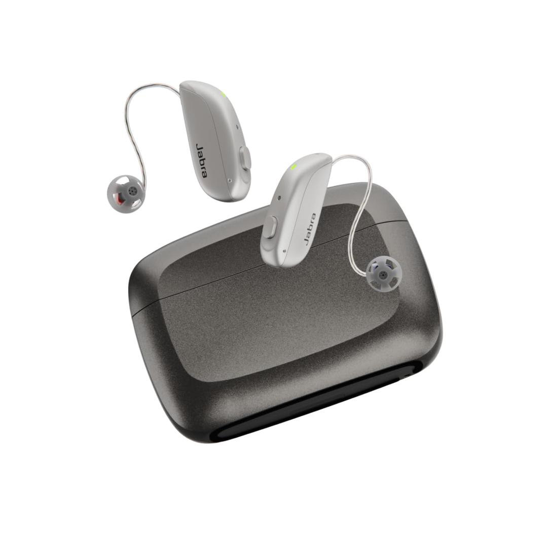 Select 500 OTC Hearing Aids, Audiology Team Care Included, Bluetooth LE Audio & Bluetooth Streaming for Calls, Music, Media (iOS/Android), Nearly Invisible & Comfortable - Silver