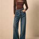 Floerns Women's Going Out Cut Out T Shirts Metal Ring Long Sleeve Casual Tee Shirts (L)