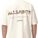 AllSaints Men's Underground Oversized Short Sleeve Crew Neck Shirt, Small