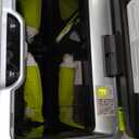 EKO Mirage-T 50 Liter / 13.2 Gallon Touchless Rectangular Motion Sensor Garbage Can, Brushed Stainless Steel Finish