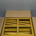 Wokceer 10x10 FT Backdrop Stand Heavy Duty Pipe and Drape Kit, Adjustable Gold Backdrop Stand for Wedding Birthday Party Photography Photo Booth Background Christmas Decoration