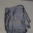 Bedsure Satin Pillowcase for Hair and Skin Queen - Space Grey Silky Pillowcase 2 Pack with Envelope Closure, Similar to Silk Pillow Cases, Gifts for Women Men, 20x30 Inches, 2pcs