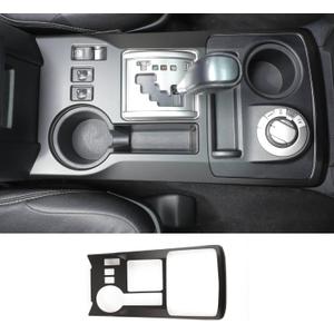 Voodonala for Toyota 4Runner Gear Shift Panel Cover Center Console Interior Trim for Toyota 4Runner SUV 2010-2023(Matte Black,1PC,ABS)