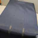 DELSEY PARIS Helium DLX Softside Expandable Luggage with Spinner Wheels, Navy Blue, Checked-Large 29 Inch