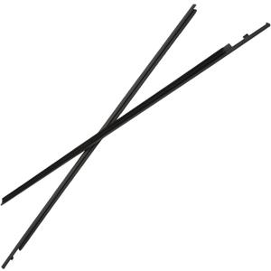 72450-TBG-A01 Car Weatherstrip, Window Trim Seal Strip Fit for Civic Coupe 2016 2017 2018 2019 2020 2-Door, Outer Door Window Molding Replace 72410-TBG-A01 (2pcs, Left and Right)