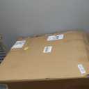 Fits 24x24 Steel T-Bar Drop Ceiling Grid | 2x2 Feet Lay in Steel Air Supply Diffuser with Round 10" [Neck Size] by Handua | 3 Cone | Drop Celing Vent | White | Outer Dimension: 23-3/4" x 23-3/4"